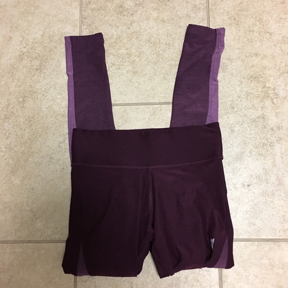 Pink Victoria Secret Yoga Leggings Purple-SZ XS - Picture 4 of 7